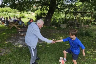 Activités intergénérationnelle à la résidence Saint-François