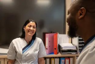 Loredana, infirmière à la résidence Belle Alliance (06-08-26)