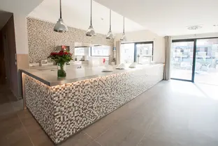 Bar du restaurant de la résidence Zilverduin