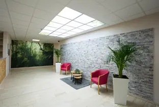 Salon/Entrée de la résidence Carina