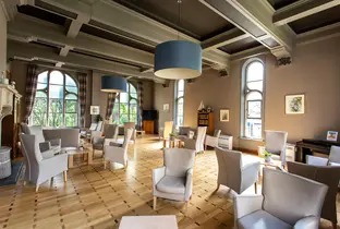 Salon de la résidence Paradis du Bouhay
