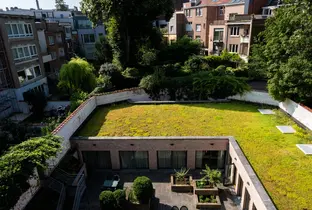Cour intérieure de la résidence Sagittaire
