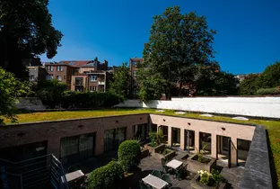 Cour intérieure de la résidence Sagittaire