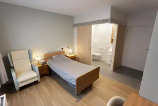 Chambre de la résidence Senior Westland