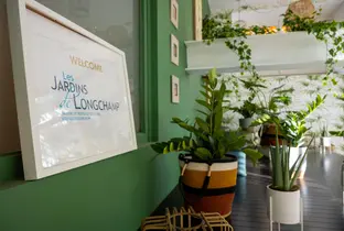 Hall d'entrée de la résidence Les Jardins de Longchamp