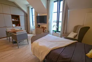 Chambre double de la résidence Belle Alliance