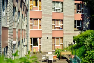 Terrasse de la résidence Saint-François