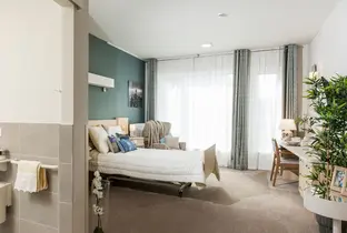Chambre de la résidence Hardoy