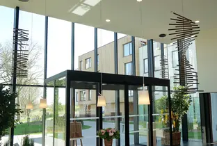 Hall d'entrée de la résidence Prinsenhof