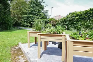 Jardin de la résidence Augustin