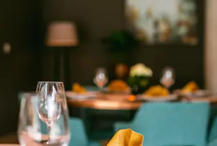 Table de restaurant de la résidence De Bottelarij
