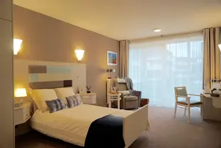 Chambre de la résidence Ter Eyke