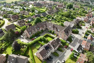 Résidence Grange des Champs vue de drone