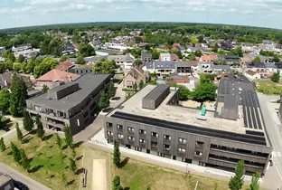 Résidence Het Dorp vue de drone