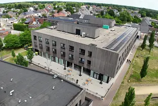 Résidence Het Dorp vue de drone