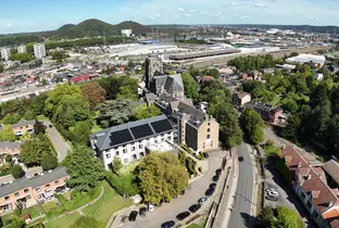 Résidence Paradis du Bouhay vue de drone