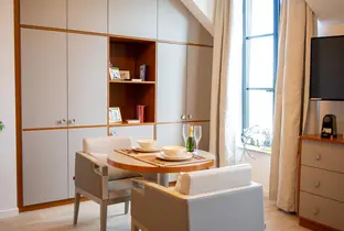 Chambre double de la résidence Belle Alliance
