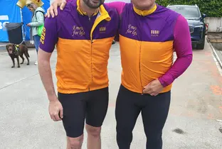 Guillaume (HQ) et Kris (Ten Berch) aux 1000KM KOTK