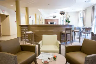 Salon/Bar de la résidence Jean de Nivelles