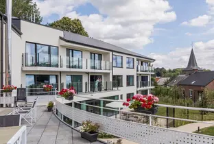 Terrasse de la résidence Closière Cornet