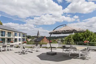 Terrasse de la résidence Closière Cornet