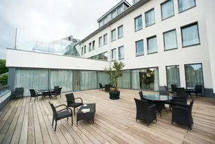 Terrasse de la résidence Bonaparte