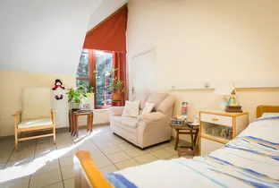 Chambre de la résidence Le Thines