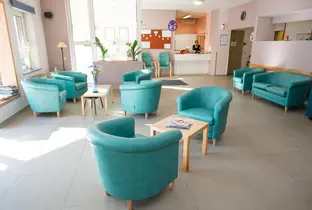 Salon/Entrée de la résidence Top Senior