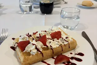 Dessert à la résidence Zilverduin