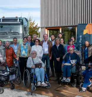 Panhuys Park - eerste spade gemeenschappelijke tuin 2026
