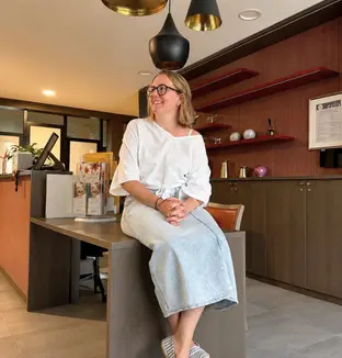 Margot De Cauwer, directrice de la résidence Belfair (06-08-26)
