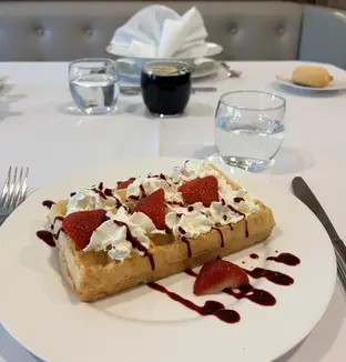 Dessert à la résidence Zilverduin