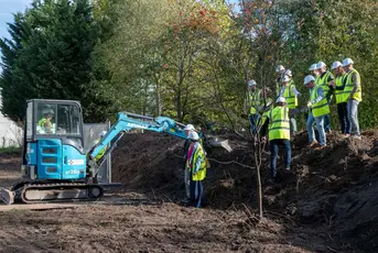Panhuys Park - eerste spade gemeenschappelijke tuin 2026