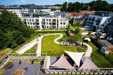 Jardin de la résidence Souverain