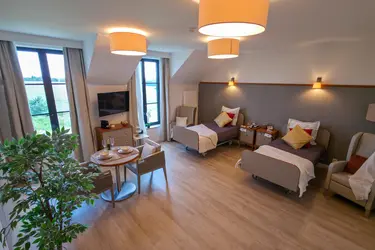 Chambre double de la résidence Belle Alliance