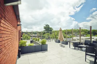 Terrasse de la résidence Rubens