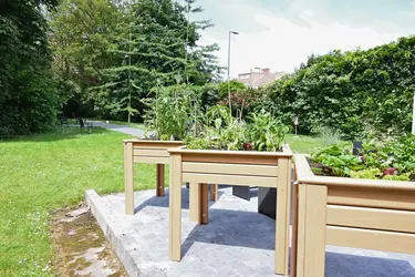 Jardin de la résidence Augustin