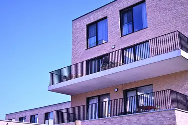 Balcon arrière de la résidence Boschart
