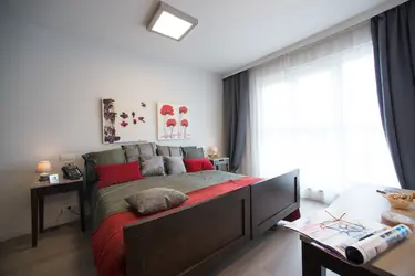 Chambre double de la résidence Terrasses des Hauts Prés