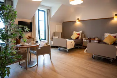 Chambre double de la résidence Belle Alliance