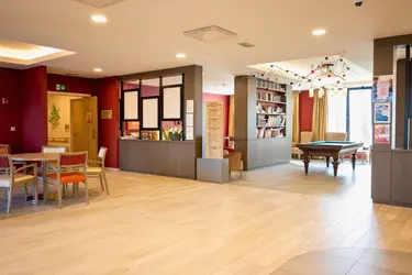 Hall d'entrée de la résidence Belfair