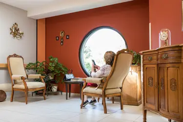 Petit salon de la résidence Closière Cornet