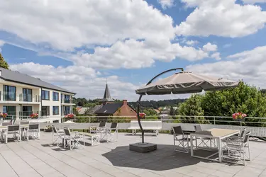 Terrasse de la résidence Closière Cornet