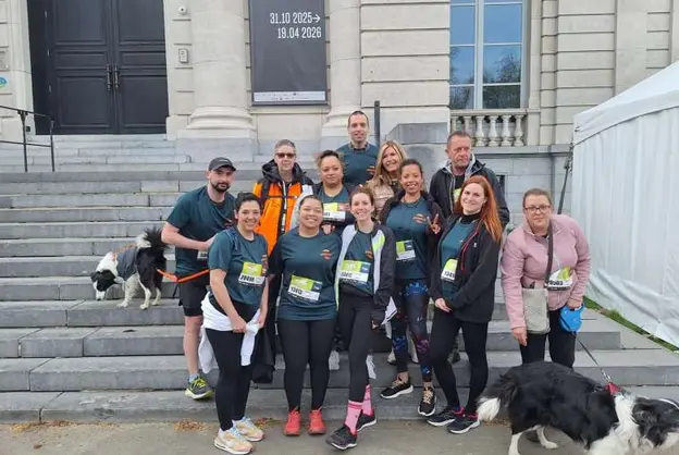 Solidarity action 15km Liège